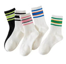5 Pairs Women's Casual Comfortable Socks    489272 - TUZZUT Qatar Online Shopping