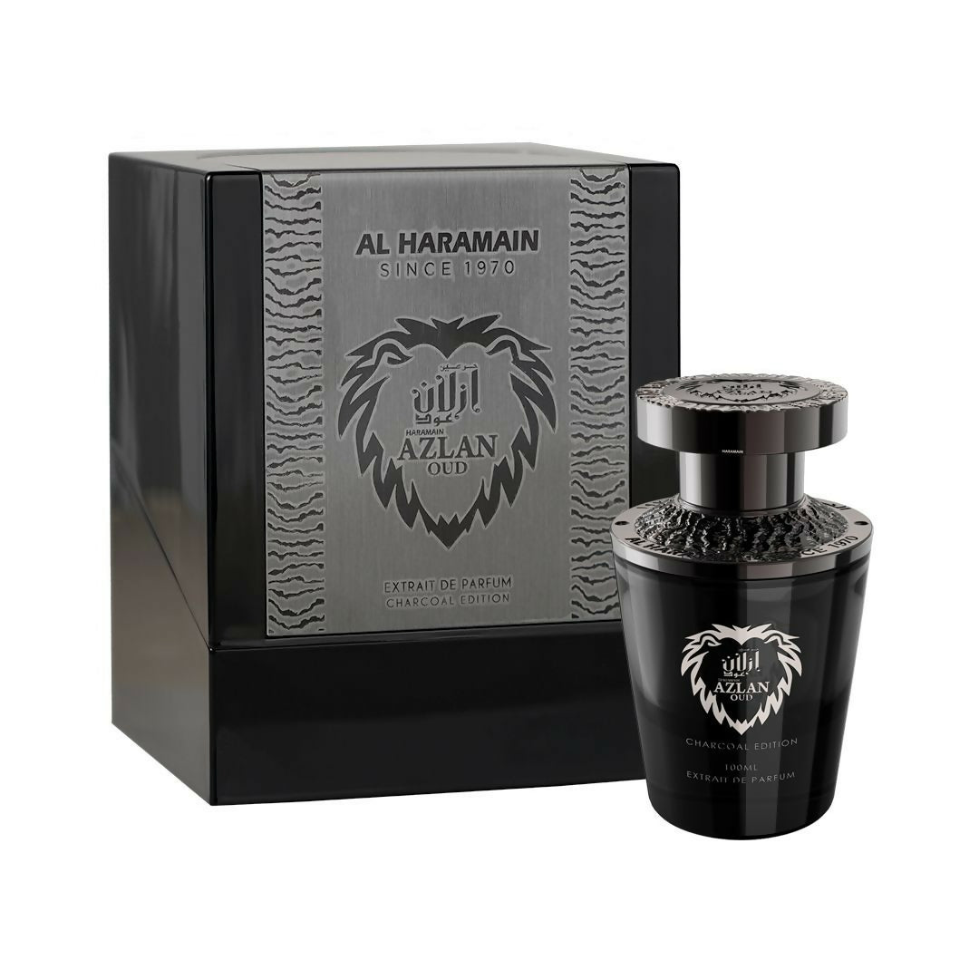 HARAMAIN AZLAN OUD CHARCOAL EDITION 100ML EXTRAIT DE PARFUM HARAMAIN AZLAN OUD CHARCOAL EDITION 100ML EXTRAIT DE PARFUM