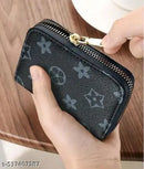 New Women's Purse Zipper Coin Wallet Short Casual Multi Card Bag 259461 - TUZZUT Qatar Online Shopping