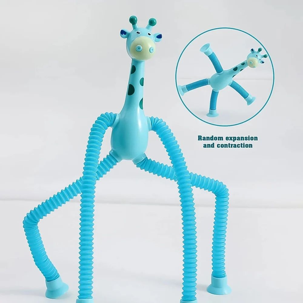 Giraffe Telescopic Suction Cup Toys 1555219 Giraffe Telescopic Suction Cup Toys 1555219