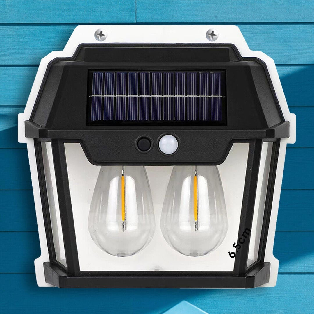 Solar Rechargeable Outdoor Lamp Light - Motion Sensor & Water Resistant (HW 999-2W) Solar Rechargeable Outdoor Lamp Light - Motion Sensor & Water Resistant (HW 999-2W)