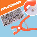 50/100pcs Five-claw Buckle Plier Metal Sewing Buttons Metal Snap Buttons DIY Clothes Stitch Free Fastener Safety Sewing Tools S4835347 - Tuzzut.com Qatar Online Shopping