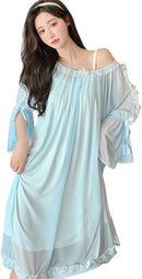 Women's Long Sleeve Nightgown   S1420520 - TUZZUT Qatar Online Shopping