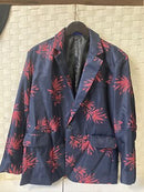 Men's Slim Fit Colourful Jacket Pattern Casual Party Blazer Jacket   S4188054 - TUZZUT Qatar Online Shopping