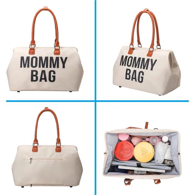 Mommy Bag Large Capacity Baby Diaper Bags Multifunction Mom Shoulder Handbag S4560099 - Tuzzut.com Qatar Online Shopping