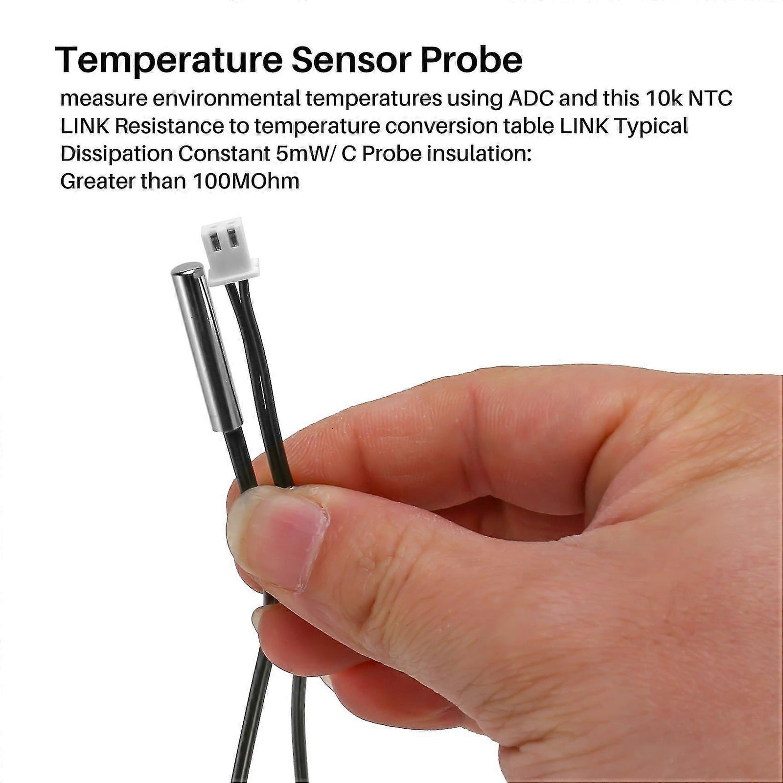 Ntc 10k Ohm Waterproof Digital Thermal Temperature Sensor Probe 4m Ntc 10k Ohm Waterproof Digital Thermal Temperature Sensor Probe 4m