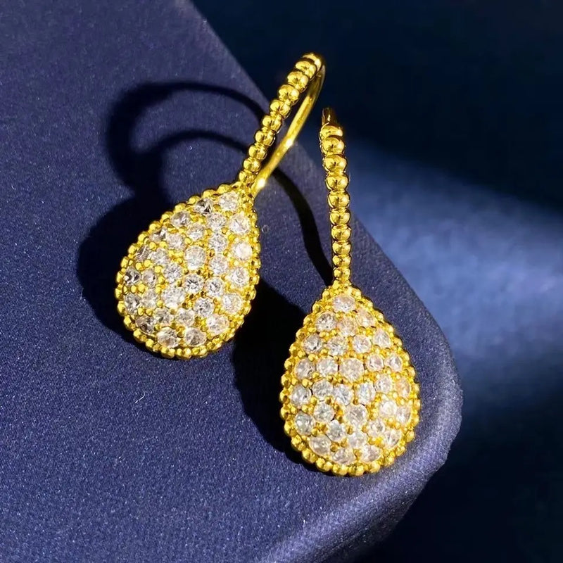 Party Jewelry Earrings For Women Luxury Engagement Geometry Water S3643653 - TUZZUT Qatar Online Shopping