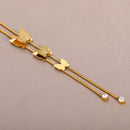 Frosted Butterfly Pendant Necklace For Women Vintage Model-33 - Tuzzut.com Qatar Online Shopping