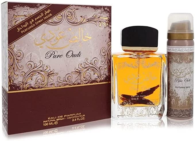 Khalis Pure Oudi Unisex Perfume EDP - 100ML (3.4oz) With Deodorant By Lattafa Khalis Pure Oudi Unisex Perfume EDP - 100ML (3.4oz) With Deodorant By Lattafa