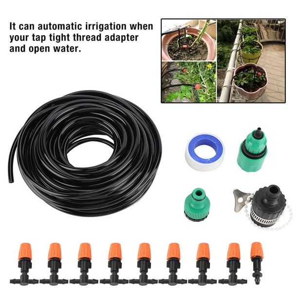 20 Meter Water Irrigation Set Spray Atomization Watering System Garden W85698 20 Meter Water Irrigation Set Spray Atomization Watering System Garden W85698