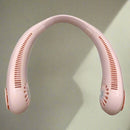 1300mAh USB Electric Fan Rechargeable Portable Low Noise Bladeless Lazy Neck Cooler Fan  k-306 - TUZZUT Qatar Online Shopping