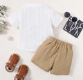 Baby Casual Plain Tee shorts 2piece Set   1461712 - TUZZUT Qatar Online Shopping