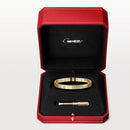 LOVE Bracelet Yellow Gold 4 Diamonds DN2040 - TUZZUT Qatar Online Shopping