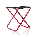 Folding Stool Outdoor Fishing Aluminum Alloy 80KG  KR-336589 - TUZZUT Qatar Online Shopping