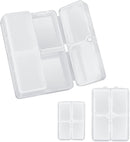 7 Compartments Portable Pill Case Travel Pill Organizer - TUZZUT Qatar Online Shopping