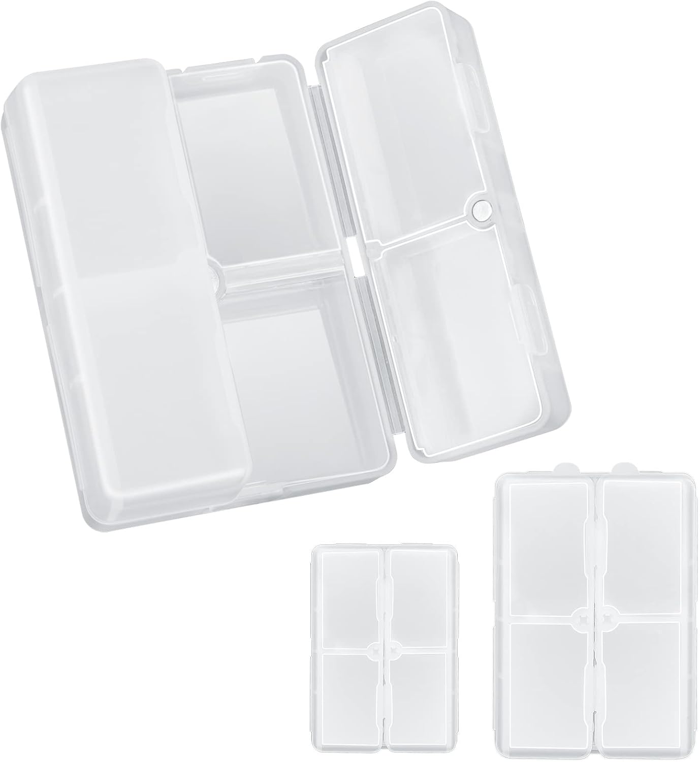 7 Compartments Portable Pill Case Travel Pill Organizer