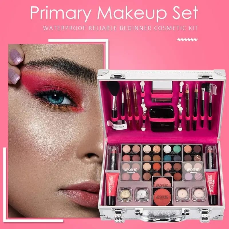 56/6PCS Makeup Set Eye Shadow Lipstick Lip Gloss Cosmetic Gift Makeup Set Box - Tuzzut.com Qatar Online Shopping