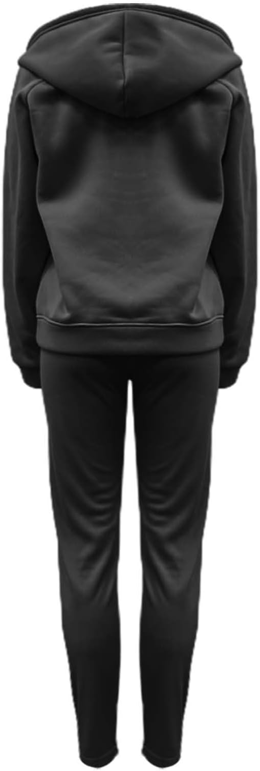 Lounge Pants Hooded Outfi Sports Suit Wide Pocket 80632 - TUZZUT Qatar Online Shopping