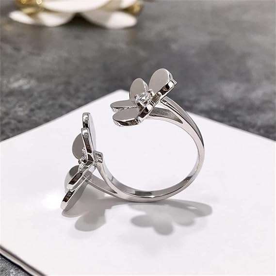 Flower Open Ring S83332 Flower Open Ring S83332