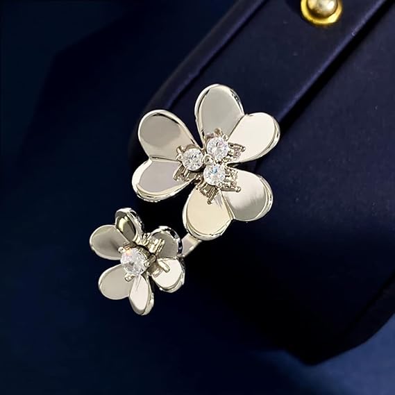 Flower Open Ring S83332 Flower Open Ring S83332