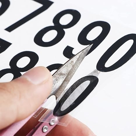 Reflective Mailbox Number Sticker,0-9 Waterproof - TUZZUT Qatar Online Shopping