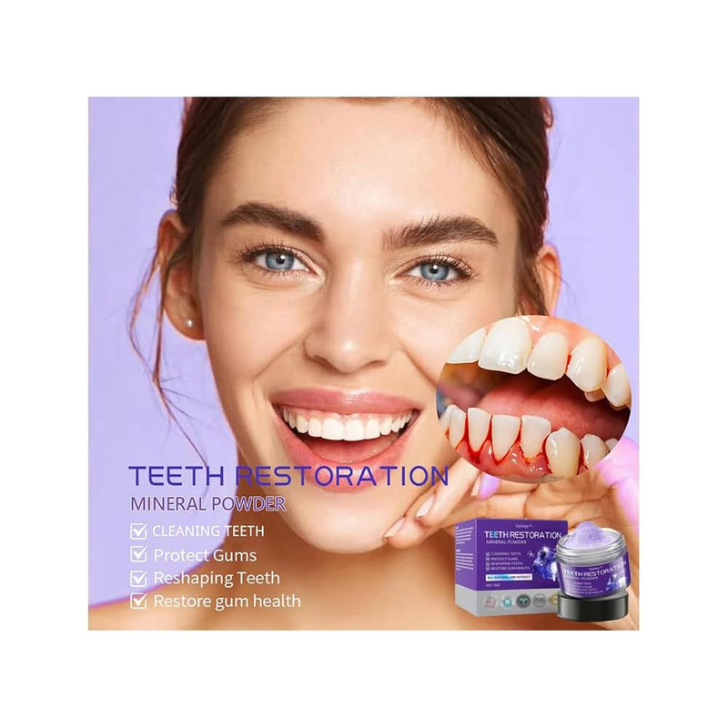 Teeth Restoration Mineral Powder - TUZZUT Qatar Online Shopping