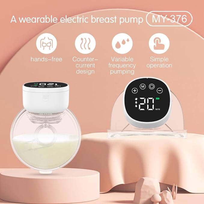 Wearable Hands Free Electric Breast Pump MY 376