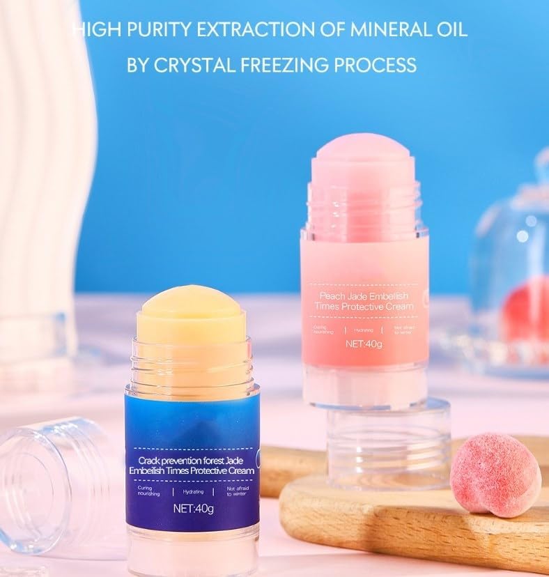 Foot Care Cream Cracked Feet, Crack Feet Prevention Stick, FootBalm, Foot Balm Stick for Dry Cracked Feets, Anti Cracking Foot Cream Roll On, Hydrating FT22 - TUZZUT Qatar Online Shopping