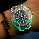 LED Luminous Colorful Lights Watch S4791301 - TUZZUT Qatar Online Shopping