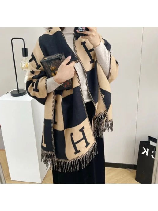 Designer Wool Scarf S4772183 - TUZZUT Qatar Online Shopping