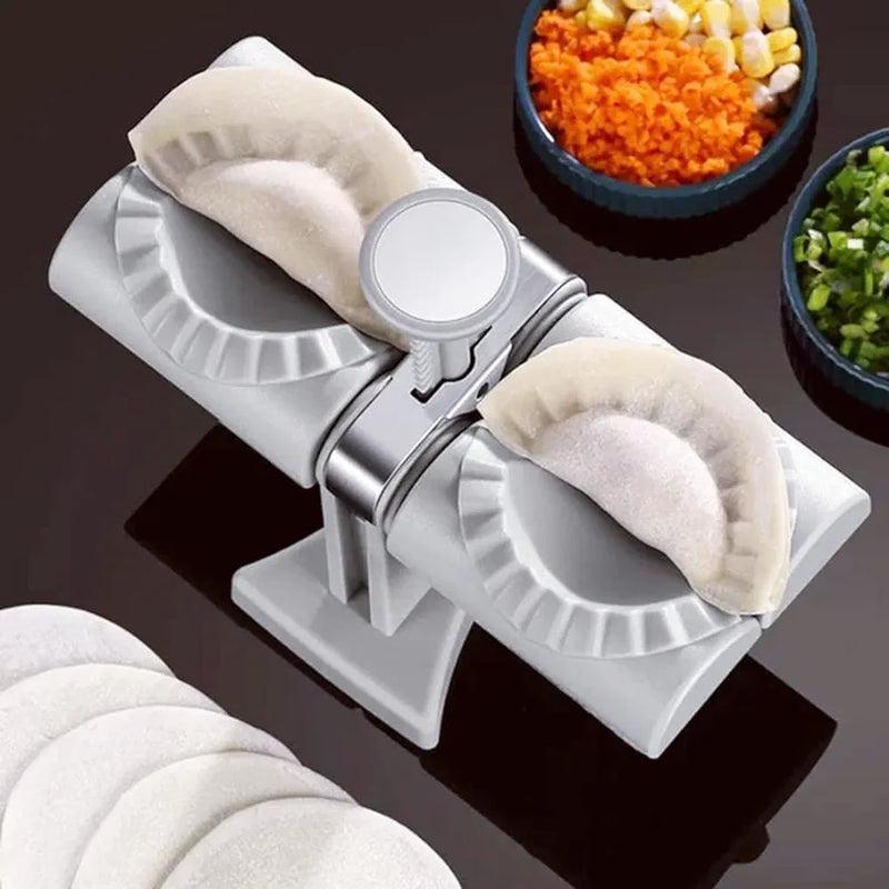 Automatic Double Head Dumpling Maker - TUZZUT Qatar Online Shopping