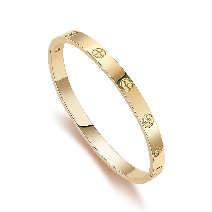 Affection Bracelet Yellow Gold DN2095 - TUZZUT Qatar Online Shopping