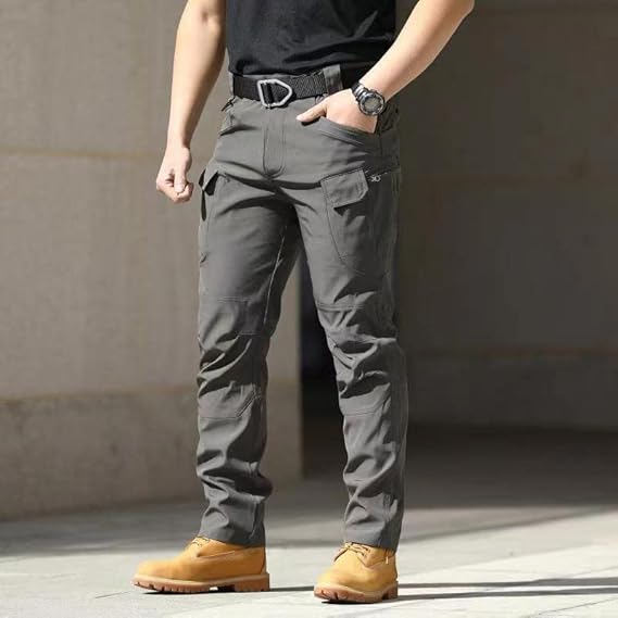Multi Pockets Mens Cargo Pant 129938 - TUZZUT Qatar Online Shopping