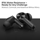 Realme Buds T110 Auto Noice Canceling ANC Wireless Earbuds- Punk Black - TUZZUT Qatar Online Shopping