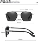 Square Metal Sunglasses Women Men S4660074 - TUZZUT Qatar Online Shopping