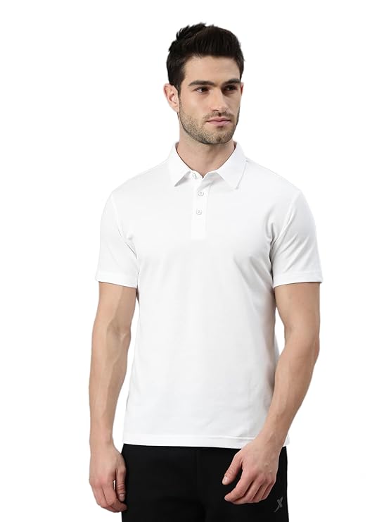 Polo T Shirt White TS6565 - TUZZUT Qatar Online Shopping