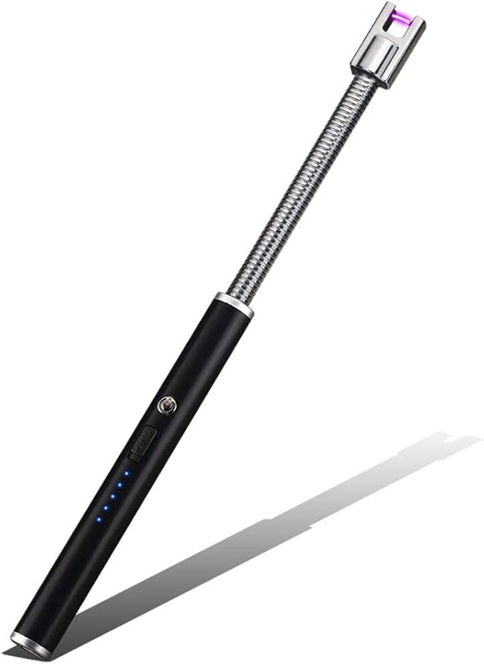 Electric Arc Grill Lighter USB Rechargeable with Flexible Neck  S4609791 - TUZZUT Qatar Online Shopping