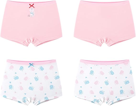 2pcs Kids Baby Girls Cute Cartoon Boxer Briefs Soft Boyshort Panties 1309029 - TUZZUT Qatar Online Shopping