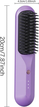Portable Hair Straightening Comb with USB Charging - TUZZUT Qatar Online Shopping