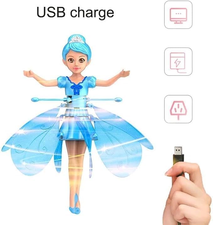 Children's Toy Flying Fairy Princess B-371923 - TUZZUT Qatar Online Shopping