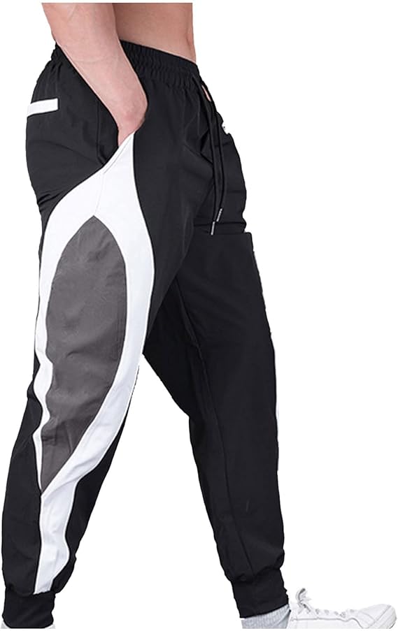 MAKN Men's Gym Workout Lounge Open Bottom Sweatpants with Pockets S4857208 MAKN Men's Gym Workout Lounge Open Bottom Sweatpants with Pockets S4857208