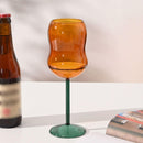 Juice Glasses Wine Tumbler Glass Portable Champagne Glasses 350ml - TUZZUT Qatar Online Shopping