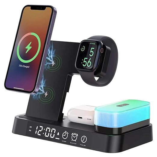 30W Fast Charging 4 in 1 Wireless Charger - TUZZUT Qatar Online Shopping