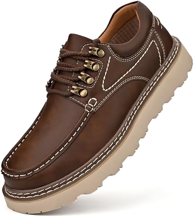 Men's Premium Cowhide Walking Shoes