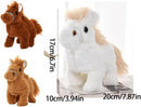 Realistic Robot Pony Plush Toy | Lifelike Robotic Horse for Kids Childrens Day Realistic Robot Pony Walks Horse Plush - TUZZUT Qatar Online Shopping