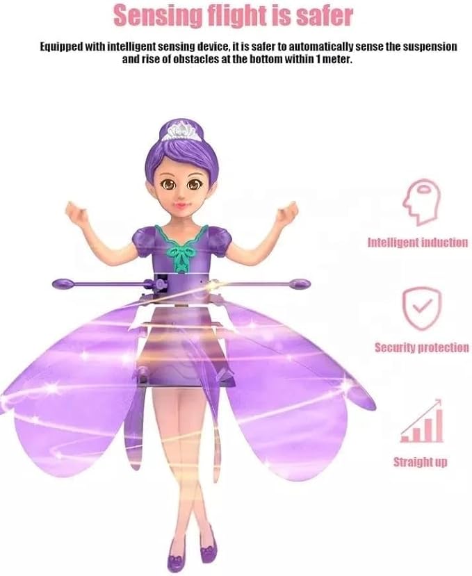 Children's Toy Flying Fairy Princess B-371923 - TUZZUT Qatar Online Shopping