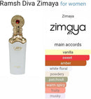 ZIMAYA RAMSH diva EDP 100ML - TUZZUT Qatar Online Shopping