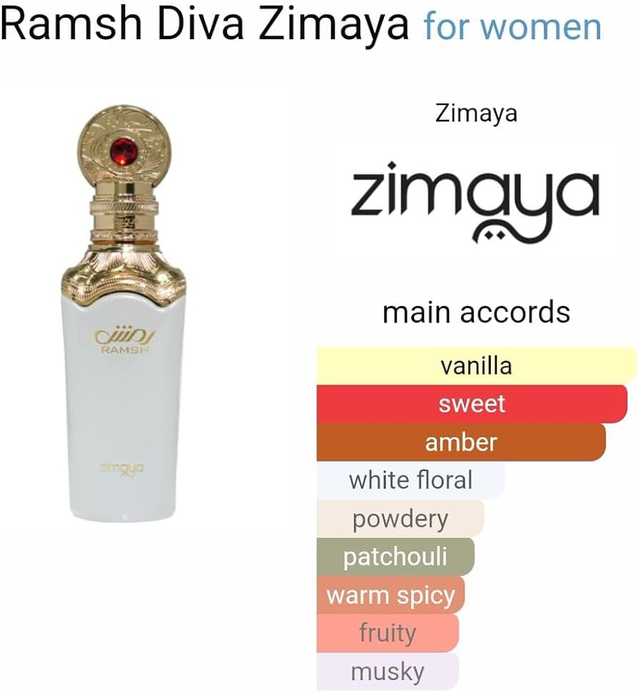 ZIMAYA RAMSH diva EDP 100ML ZIMAYA RAMSH diva EDP 100ML