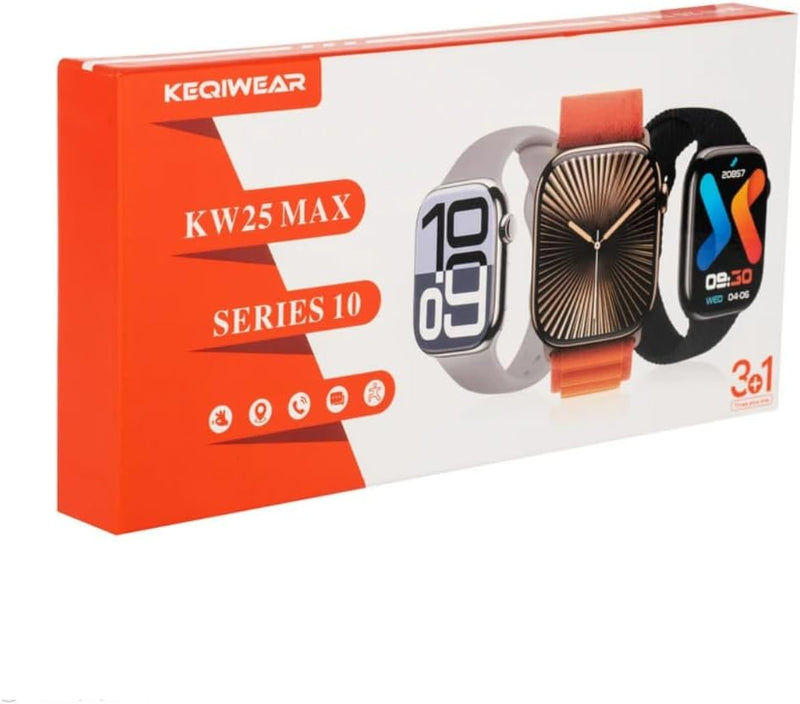 KEQIWEAR KW 25 Max Smartwatch - TUZZUT Qatar Online Shopping
