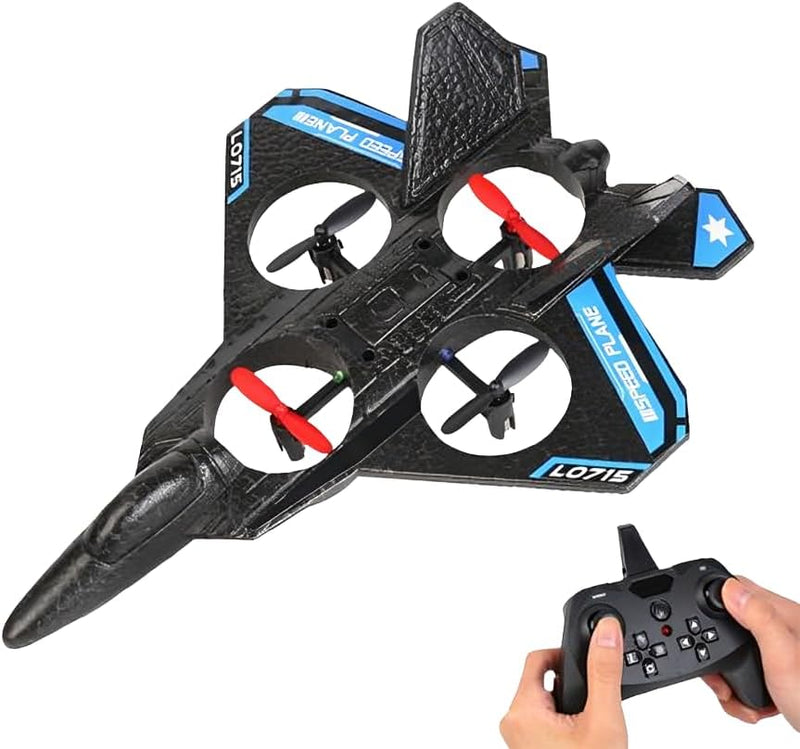 Fighter AirCraft Toy Hoverig Circling with Remote Control - L0715 - TUZZUT Qatar Online Shopping